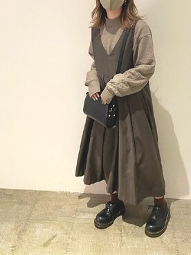 Uniqlo ユニクロ のパーカー ブラウン系 を使ったレディース人気ファッションコーディネート Wear