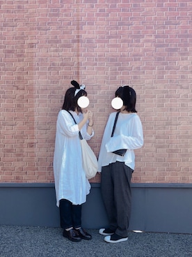 「すぬーぴーコーデ」｜あゆさん（レディース・153cm）の秋コーディネート