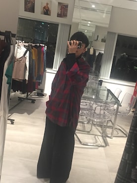 「liberum（リベルム）のアイテム（パンツ）」を使った、Amitani@tokyobaseさん（メンズ・172cm）の秋コーディネート