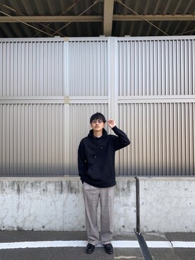 Amitani@tokyobaseさん（メンズ・172cm）の冬コーディネート