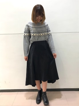 ひかるさん（レディース・158cm）の秋コーディネート
