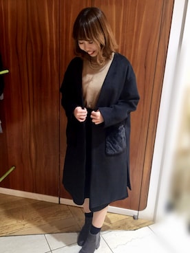 ひかるさん（レディース・158cm）の冬コーディネート