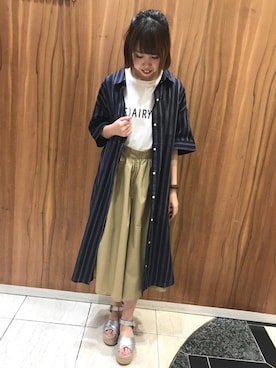 ひかるさん（レディース・158cm）の夏コーディネート
