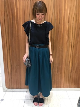 ひかるさん（レディース・158cm）の夏コーディネート