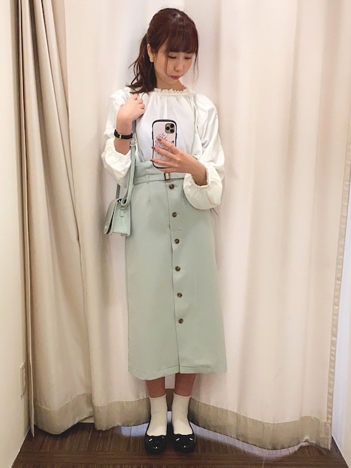 Earth Music Ecologyひかるさんのシャツ ブラウスを使ったコーディネート Zozotown