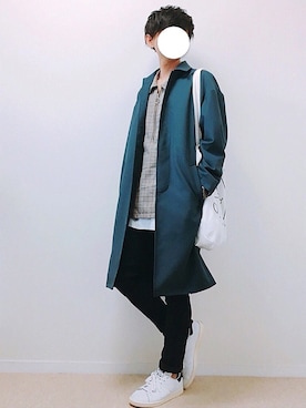 「DOOPZ（ドープス）のアイテム（ジャケット/アウター）」を使った、Yumaさん（メンズ・170cm）の秋コーディネート