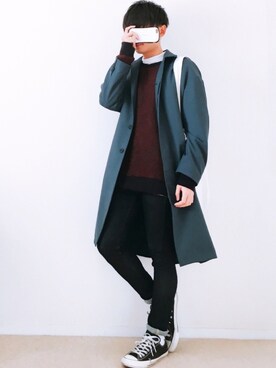 Yumaさん（メンズ・170cm）の冬コーディネート