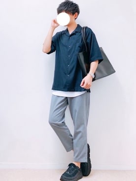 「ムラ」｜Yumaさん（メンズ・170cm）の夏コーディネート