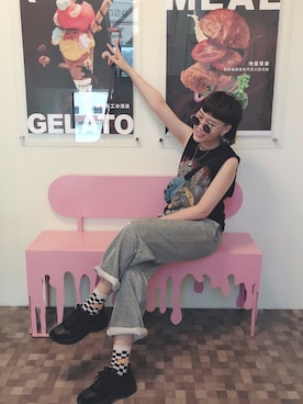 「VII&CO（VII&CO）のアイテム」を使った、Fannyさん（レディース・167cm）の春コーディネート