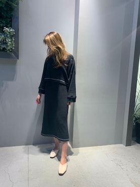 「部屋着」｜「アイテム（ワンピース/ドレス）」を使った、oharuさん（レディース・162cm）の春コーディネート