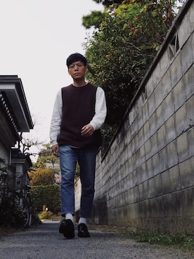 わむう_wamuさん（メンズ・165cm）の春コーディネート