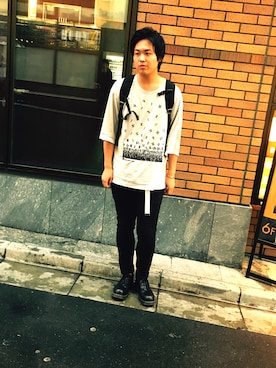 幹大さん(メンズ・184cm)の夏コーディネート