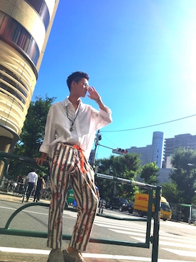 そーふぃさん（メンズ・170cm）の夏コーディネート