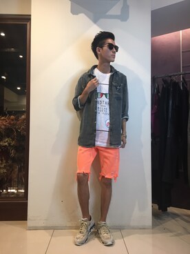 そーふぃさん（メンズ・170cm）の夏コーディネート