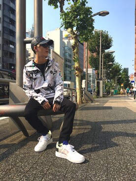 「スボーツミックス」｜「アイテム（ジャケット/アウター）」を使った、そーふぃさん（メンズ・170cm）の夏コーディネート