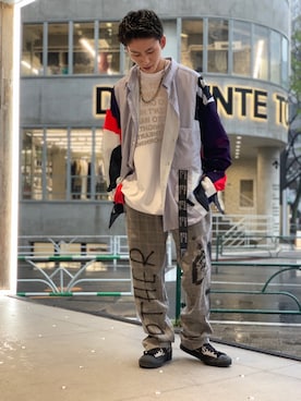 そーふぃさん(メンズ・170cm)の春コーディネート