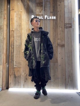 「BOW WOW（バウワウ）のアイテム（ブルゾン）」を使った、そーふぃさん（メンズ・170cm）の春コーディネート