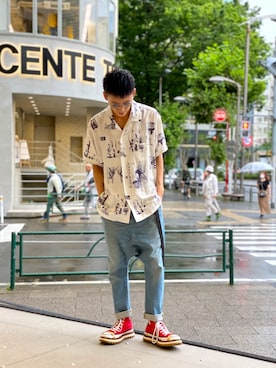 「Azuma.（アズマ）のアイテム」を使った、そーふぃさん（メンズ・170cm）の夏コーディネート