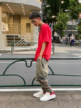 「Azuma.（アズマ）のアイテム」を使った、そーふぃさん（メンズ・170cm）の夏コーディネート