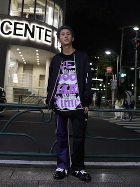 「THE inc.（ザ インク）のアイテム」を使った、そーふぃさん（メンズ・170cm）の秋コーディネート