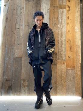 「RtA（アールティーエー）のアイテム」を使った、そーふぃさん（メンズ・170cm）の秋コーディネート