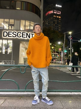「A.A.Spectrum（エーエースペクトラム）のアイテム」を使った、そーふぃさん（メンズ・170cm）の秋コーディネート