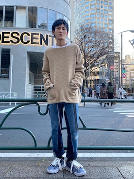 「Azuma.（アズマ）のアイテム」を使った、そーふぃさん（メンズ・170cm）の冬コーディネート