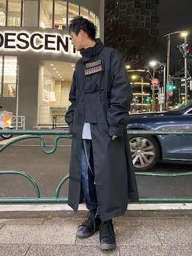 「A.A.Spectrum（エーエースペクトラム）のアイテム」を使った、そーふぃさん（メンズ・170cm）の冬コーディネート