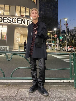 ジョンローレンスサリバン　レザーパンツ JOHN LAWRENCE SULLIVAN - ジョンローレンスサリバン レザー