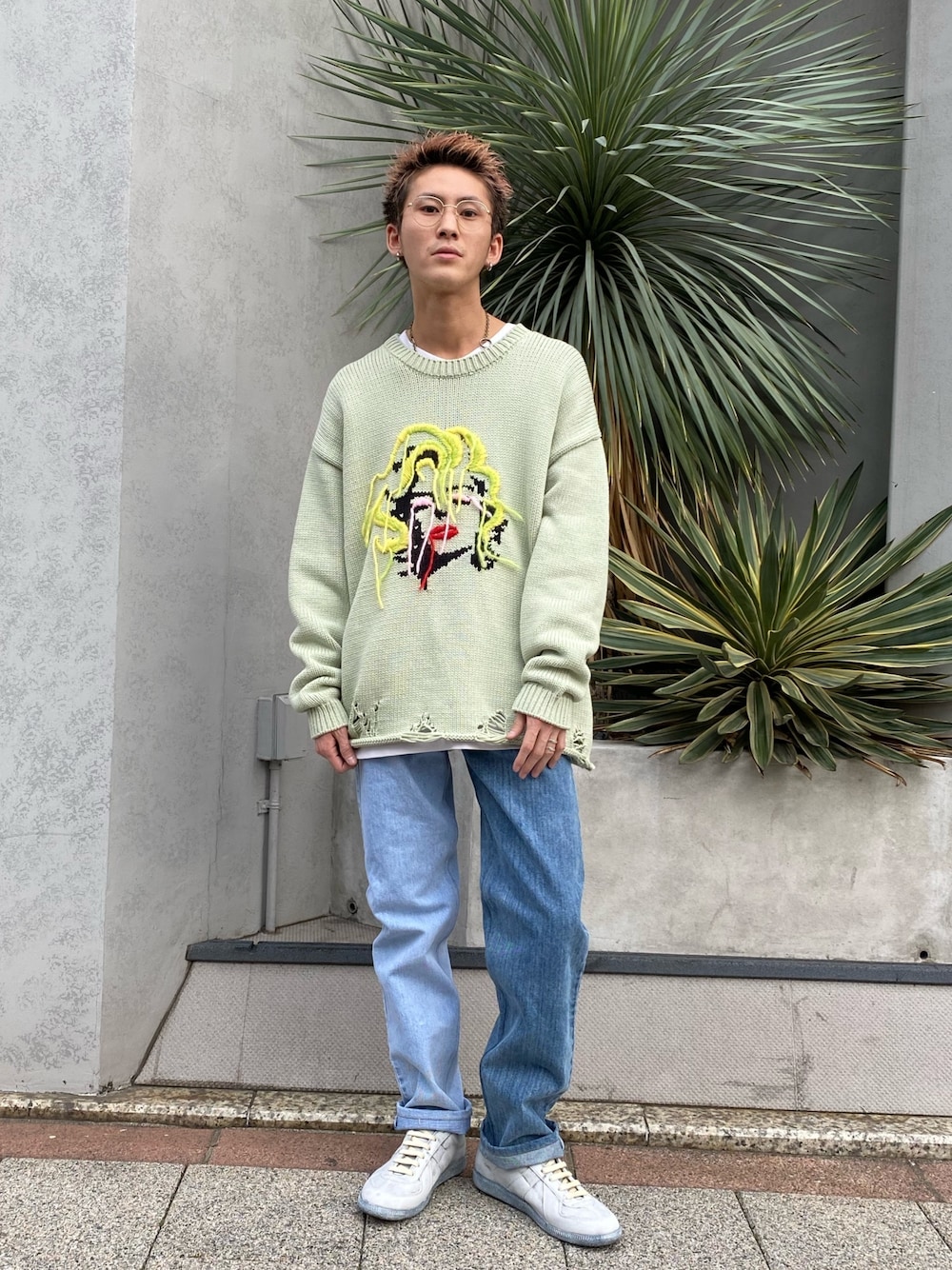 amok（アモク）の「NON-STANDARD MONROE KNIT（ニット/セーター）」 - WEAR