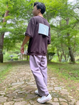 「アイテム（ピアス（片耳用））」を使った、iciさん（メンズ・172cm）の夏コーディネート