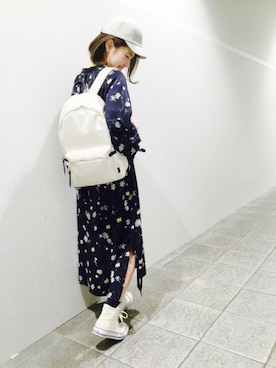 「story.（ストーリー）のアイテム」を使った、sa-kiiさん（レディース・159cm）の春コーディネート