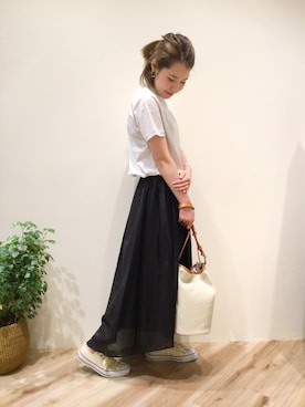 sa-kiiさん（レディース・159cm）の春コーディネート