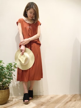 sa-kiiさん（レディース・159cm）の夏コーディネート