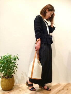 sa-kiiさん（レディース・159cm）の夏コーディネート