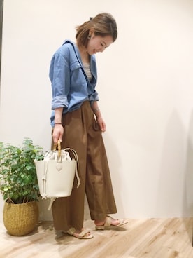 sa-kiiさん（レディース・159cm）の夏コーディネート