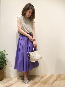 sa-kiiさん（レディース・159cm）の夏コーディネート