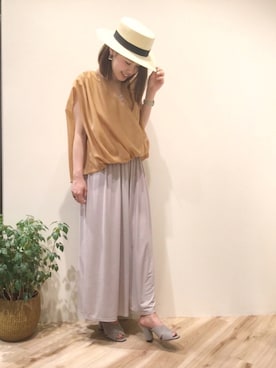 sa-kiiさん（レディース・159cm）の夏コーディネート