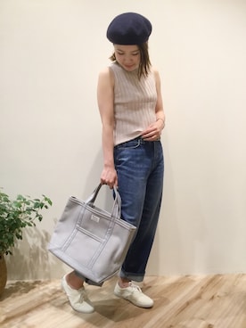 「Keds（ケッズ）のアイテム」を使った、sa-kiiさん（レディース・159cm）の夏コーディネート