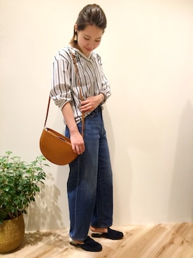 「YAHKI（ヤーキ）のアイテム」を使った、sa-kiiさん（レディース・159cm）の夏コーディネート