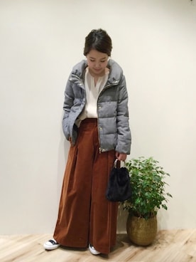 sa-kiiさん（レディース・159cm）の秋コーディネート