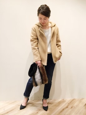 sa-kiiさん（レディース・159cm）の冬コーディネート