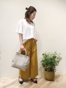 「mio notis（ミオノティス）のアイテム」を使った、sa-kiiさん（レディース・159cm）の夏コーディネート