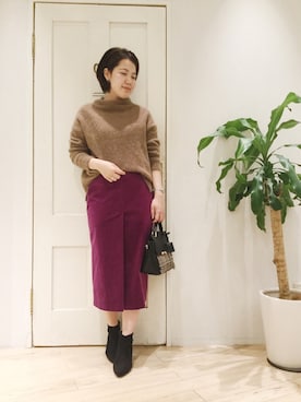 sa-kiiさん（レディース・159cm）の秋コーディネート