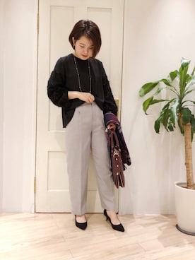 sa-kiiさん（レディース・159cm）の秋コーディネート