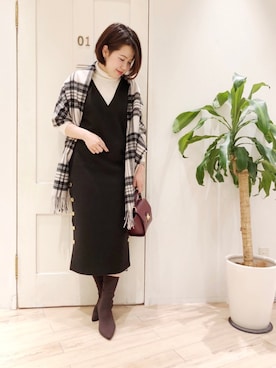 sa-kiiさん（レディース・159cm）の秋コーディネート