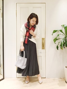 「ORCIVAL（オーシバル）のアイテム（バッグ）」を使った、sa-kiiさん（レディース・159cm）の秋コーディネート