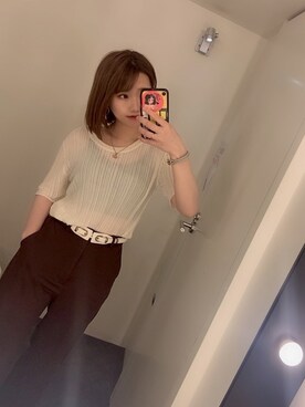 m i u ‪‪☺︎‬さんのコーディネート