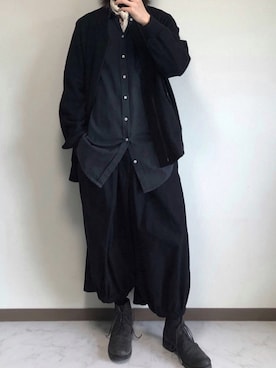 「アイテム（バンダナ/スカーフ）」を使った、machiさん（メンズ・180cm）の春コーディネート