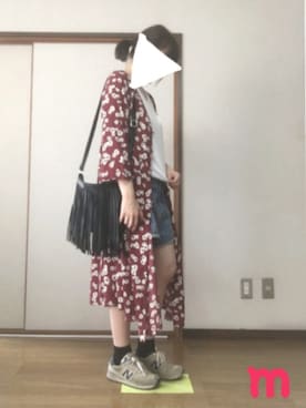 「Right-on（ライトオン）のアイテム（その他アウター）」を使った、kanoさん（レディース・157cm）の秋コーディネート